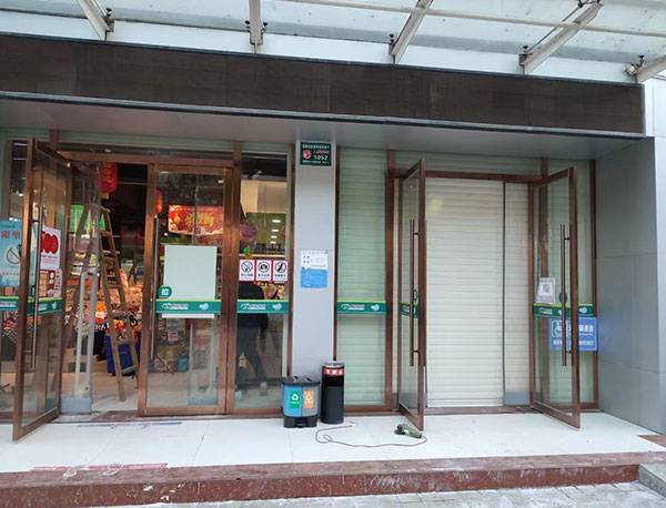 銀行卷簾門(mén)案例