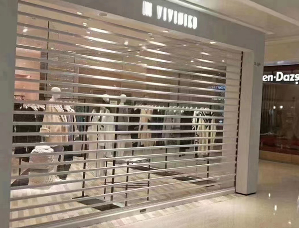 水晶卷簾門案例